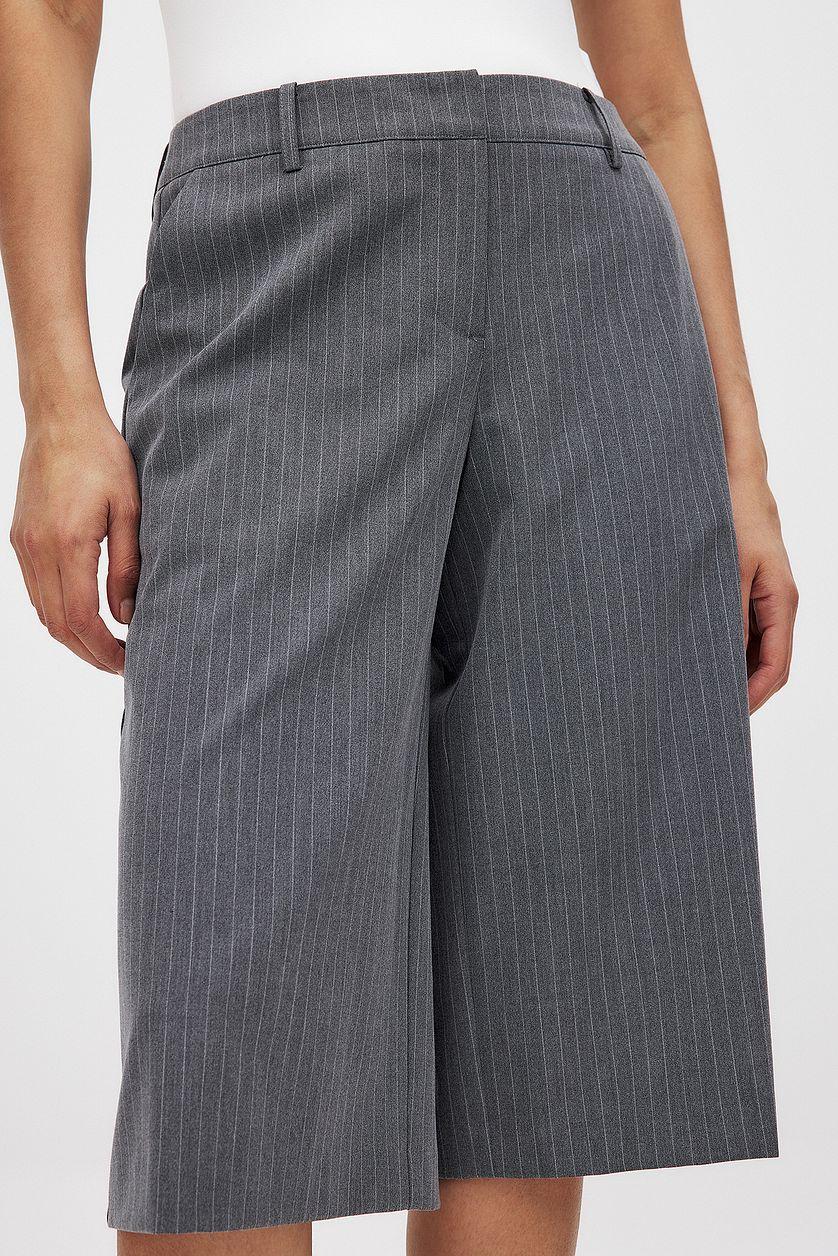 Mid Waist Long Shorts Product Image