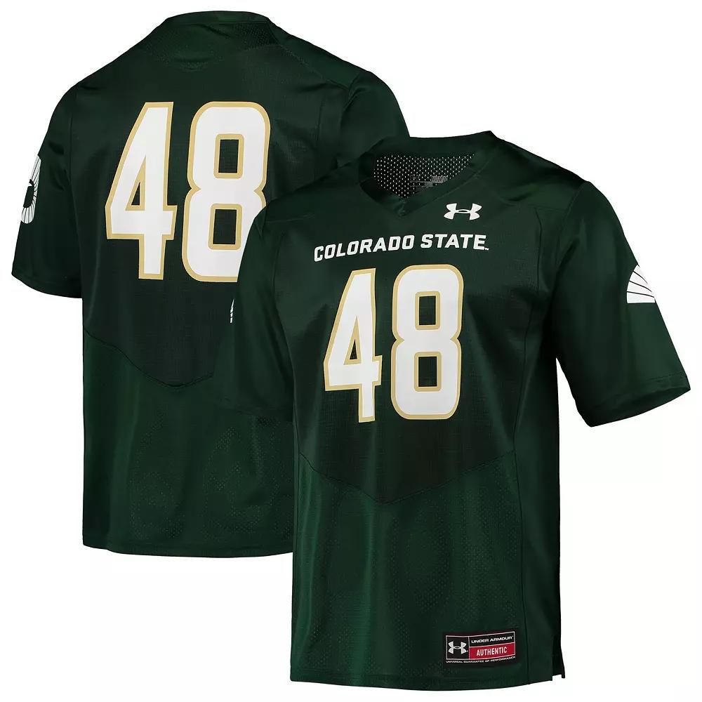 Men's Under Armour #48 Green Colorado State Rams Replica Football Jersey,  Product Image