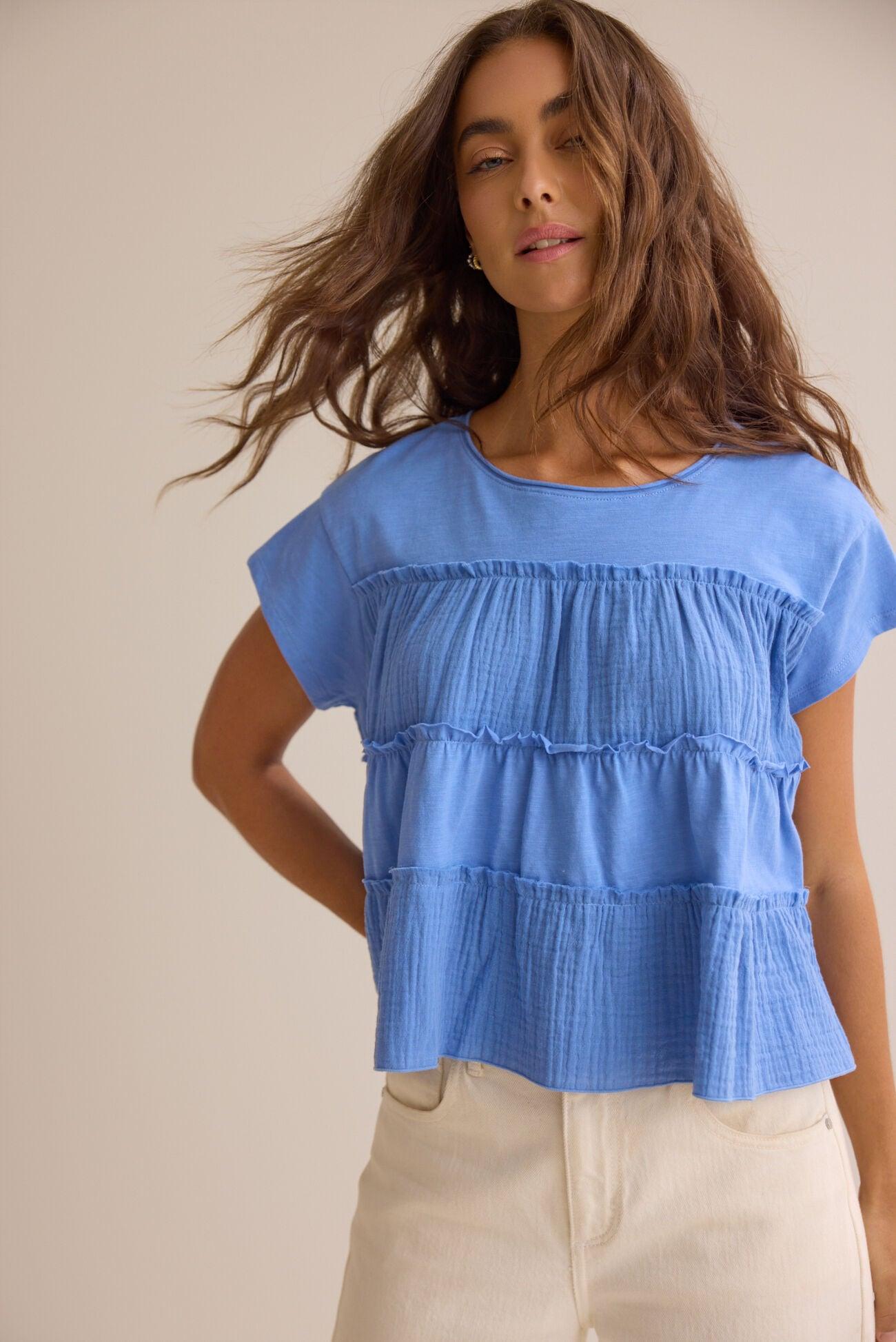 Nicole Ruffle Top Product Image