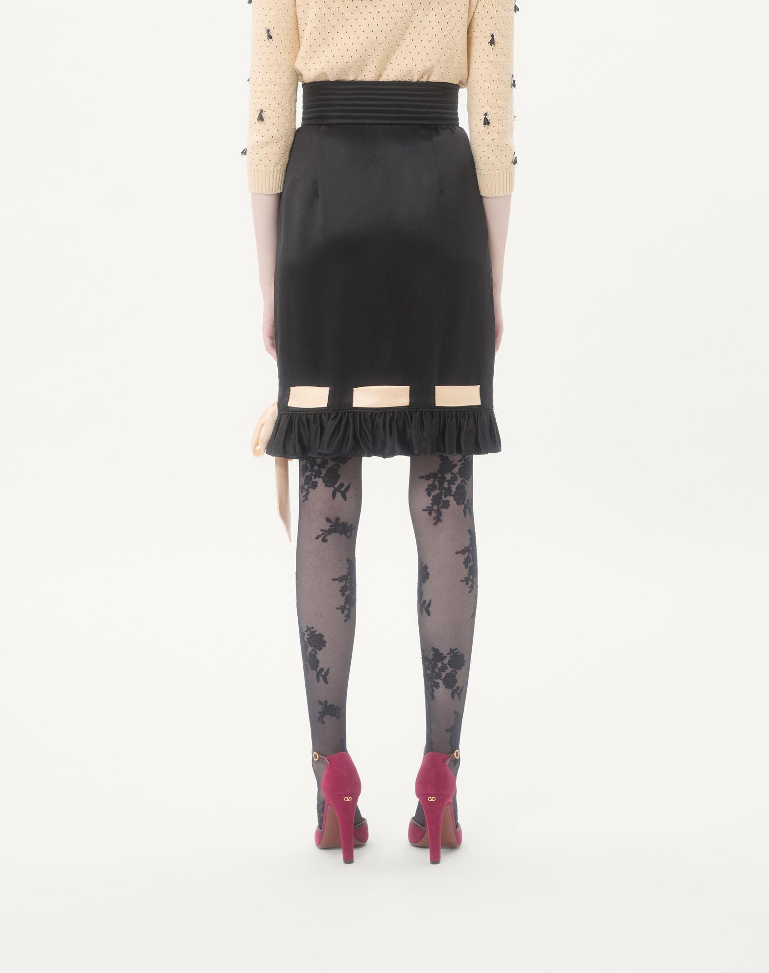 Double Satin Midi Skirt Product Image