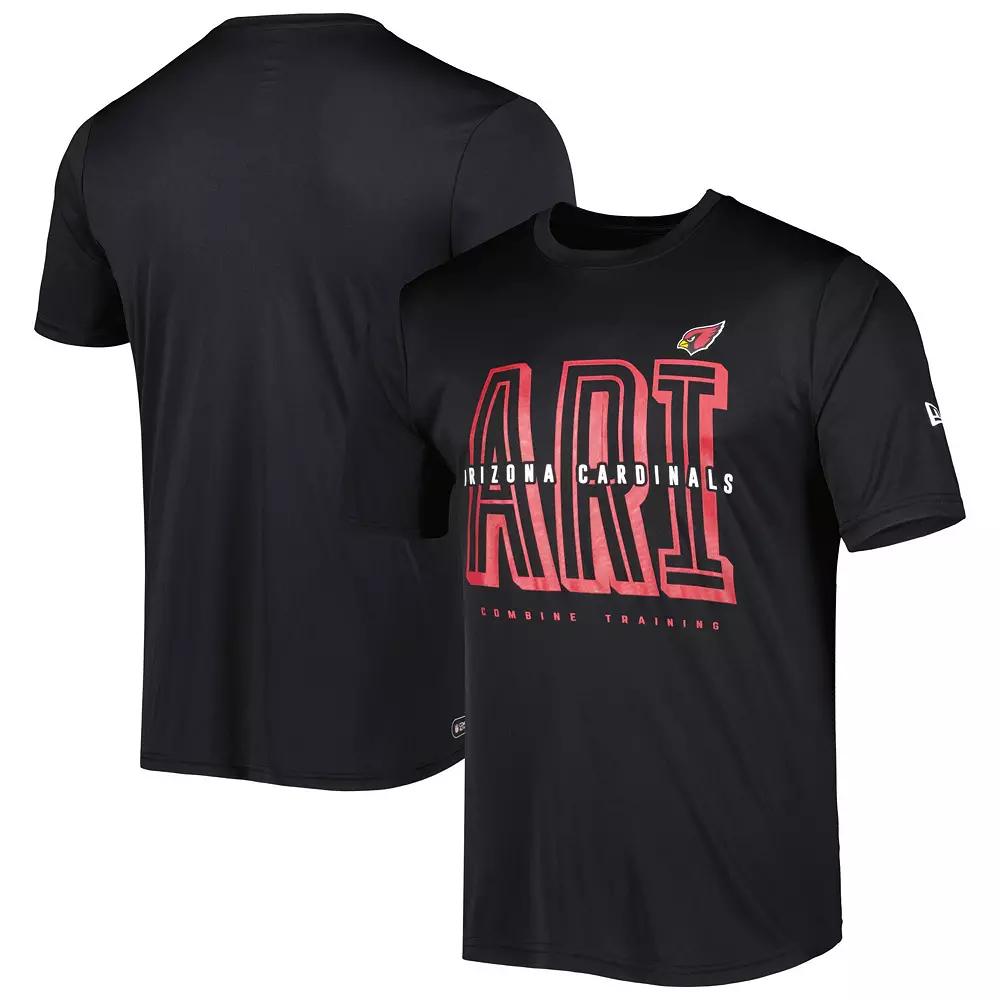 Men's New Era Black Arizona Cardinals Scrimmage T-Shirt, Size: 2XL Product Image