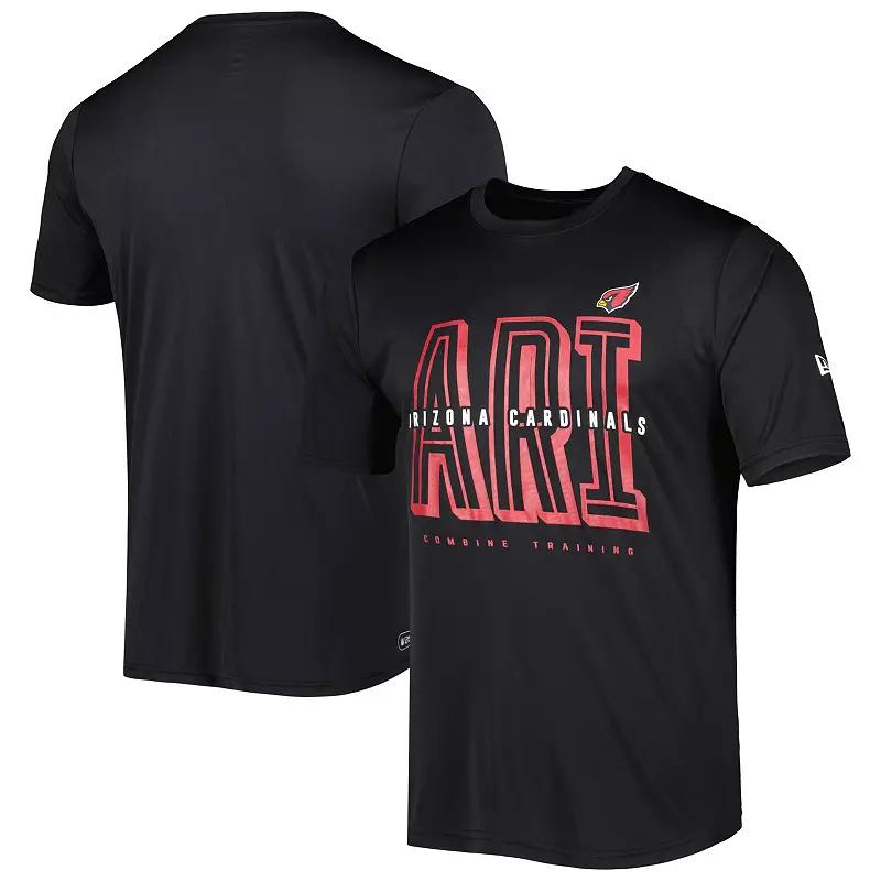 Men's New Era Black Arizona Cardinals Scrimmage T-Shirt, Size: 2XL Product Image