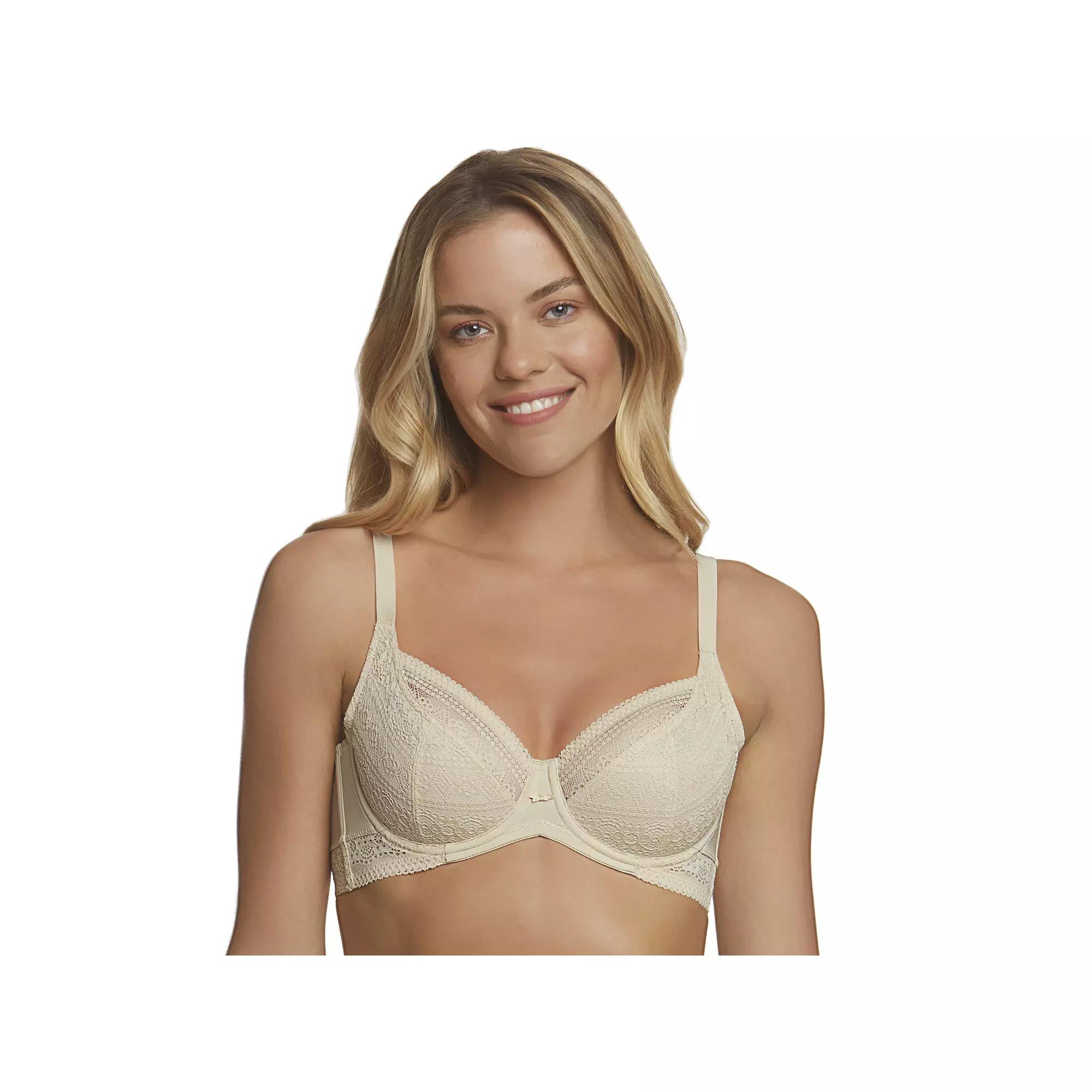 Dominique Tessa Lace Full Figure Side Support Bra 7400, Women's,  Product Image