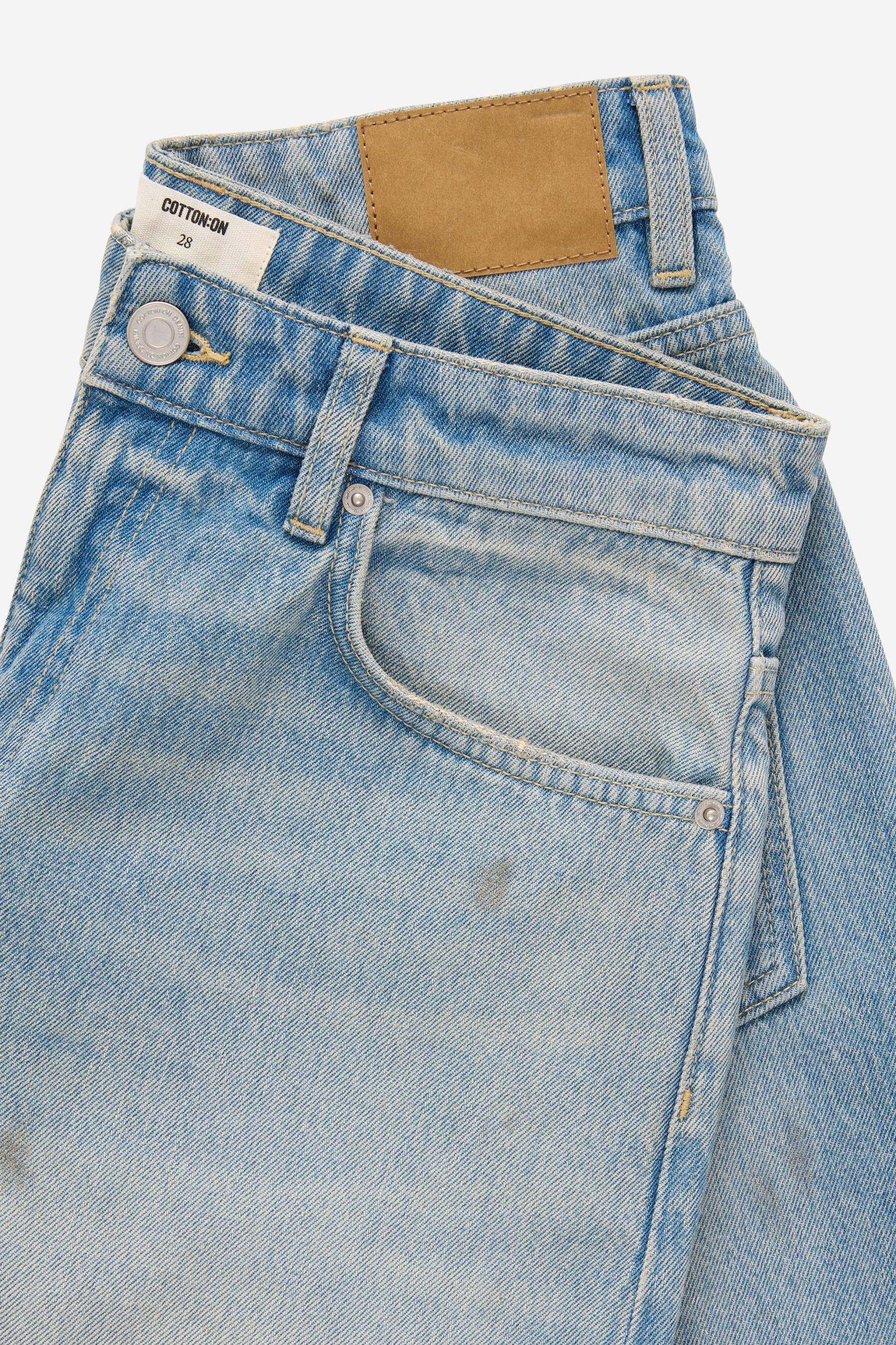 Relaxed Denim Short Product Image