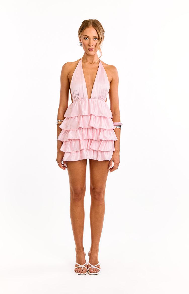 Marielle Pink Mini Dress Baby Product Image