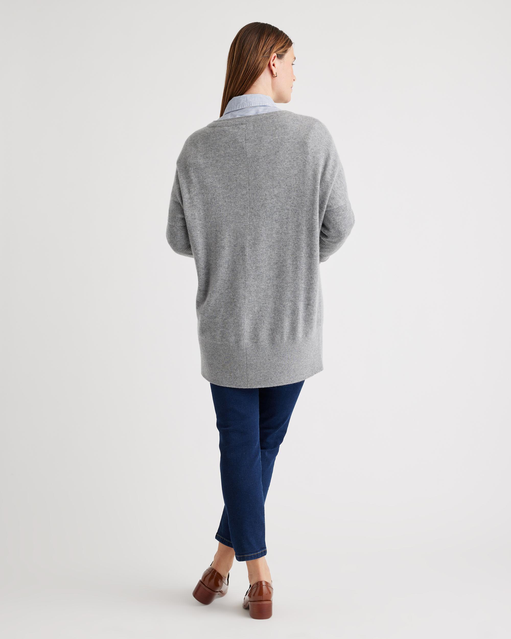 Quince | Women's Mongolian Cashmere Maternity OverSized Batwing Sweater Size XL Product Image