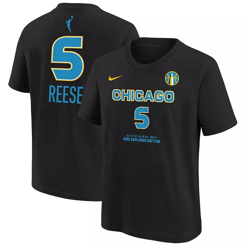 Unisex Nike Angel Reese Black Chicago Sky 2024 WNBA Draft Name & Number T-Shirt, Adult Unisex,  Product Image