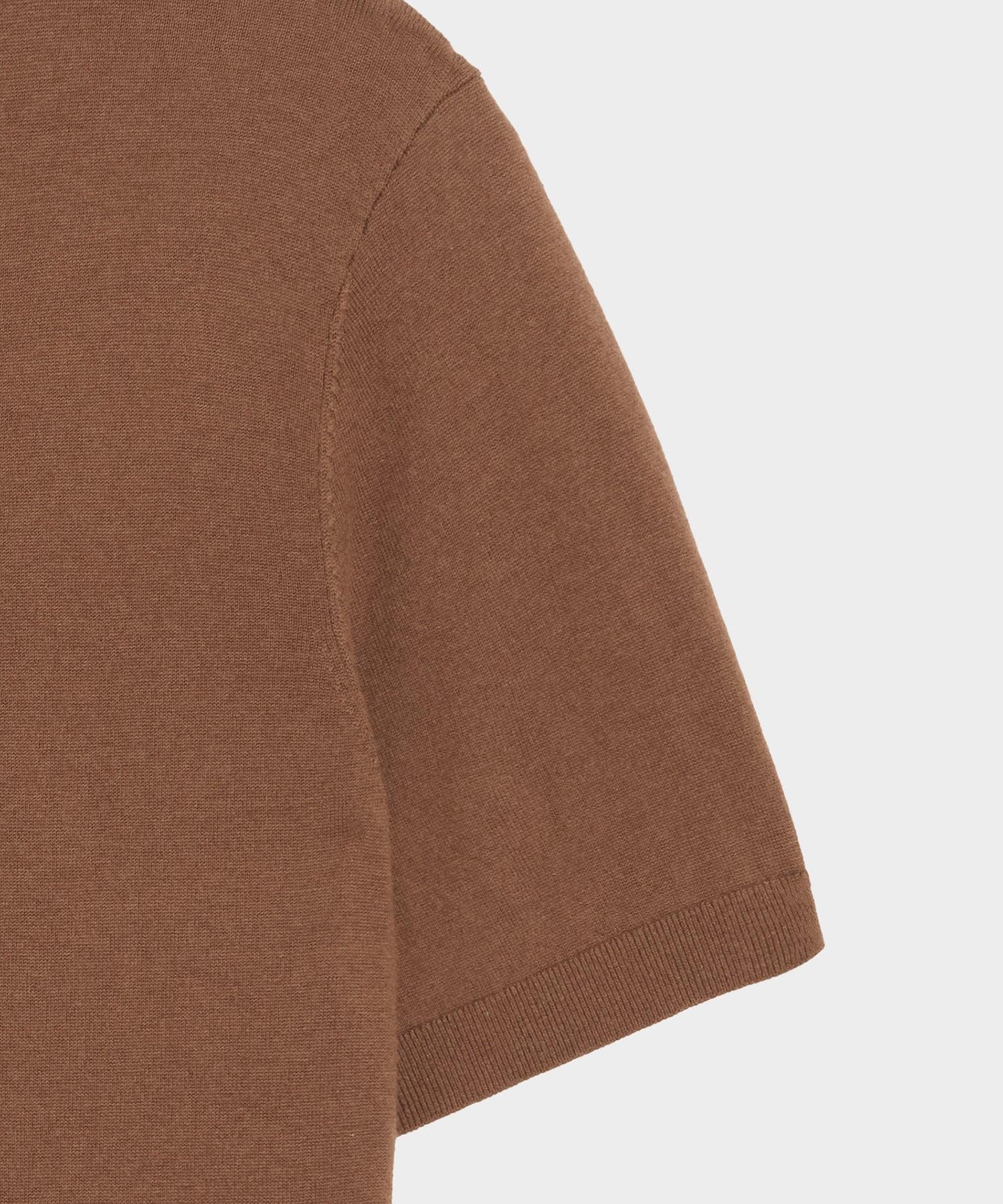 Silk-Cashmere Sweater Tee Product Image