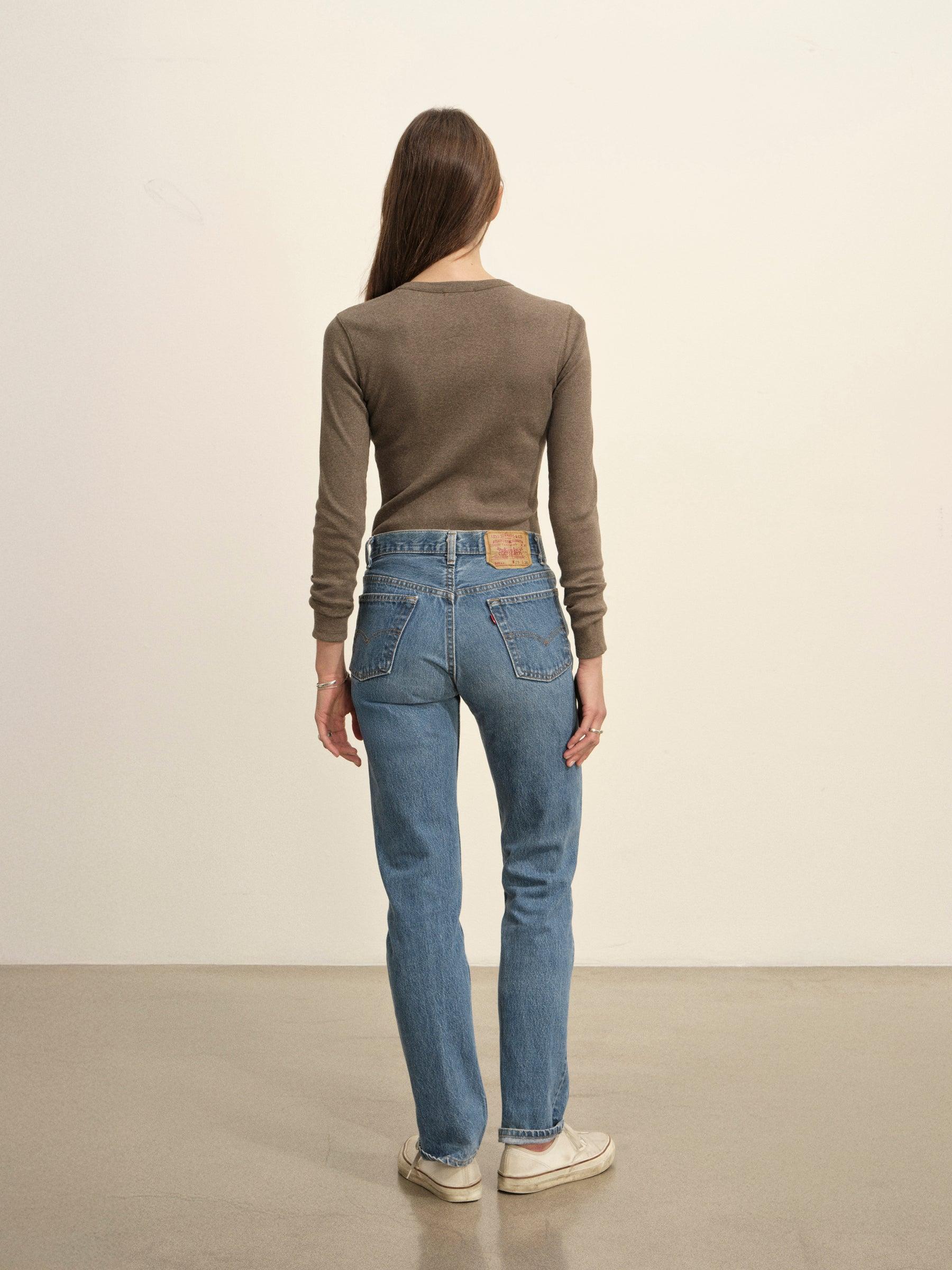 Marled Moss Surplus Rib L/S Crew Product Image