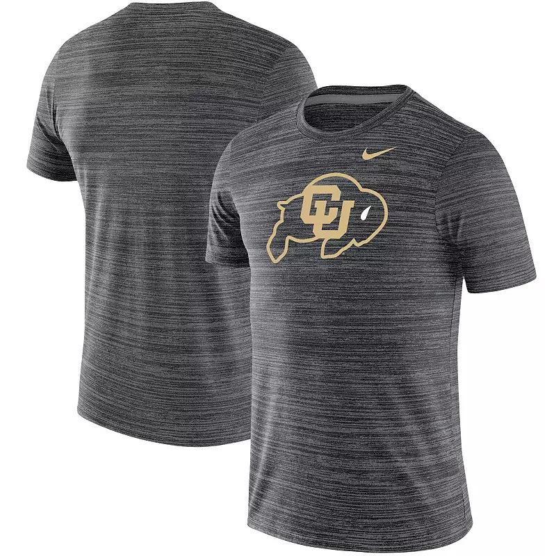 Men's Nike Black Colorado Buffaloes Team Logo Velocity Legend Performance T-Shirt, Size: 2XL Product Image