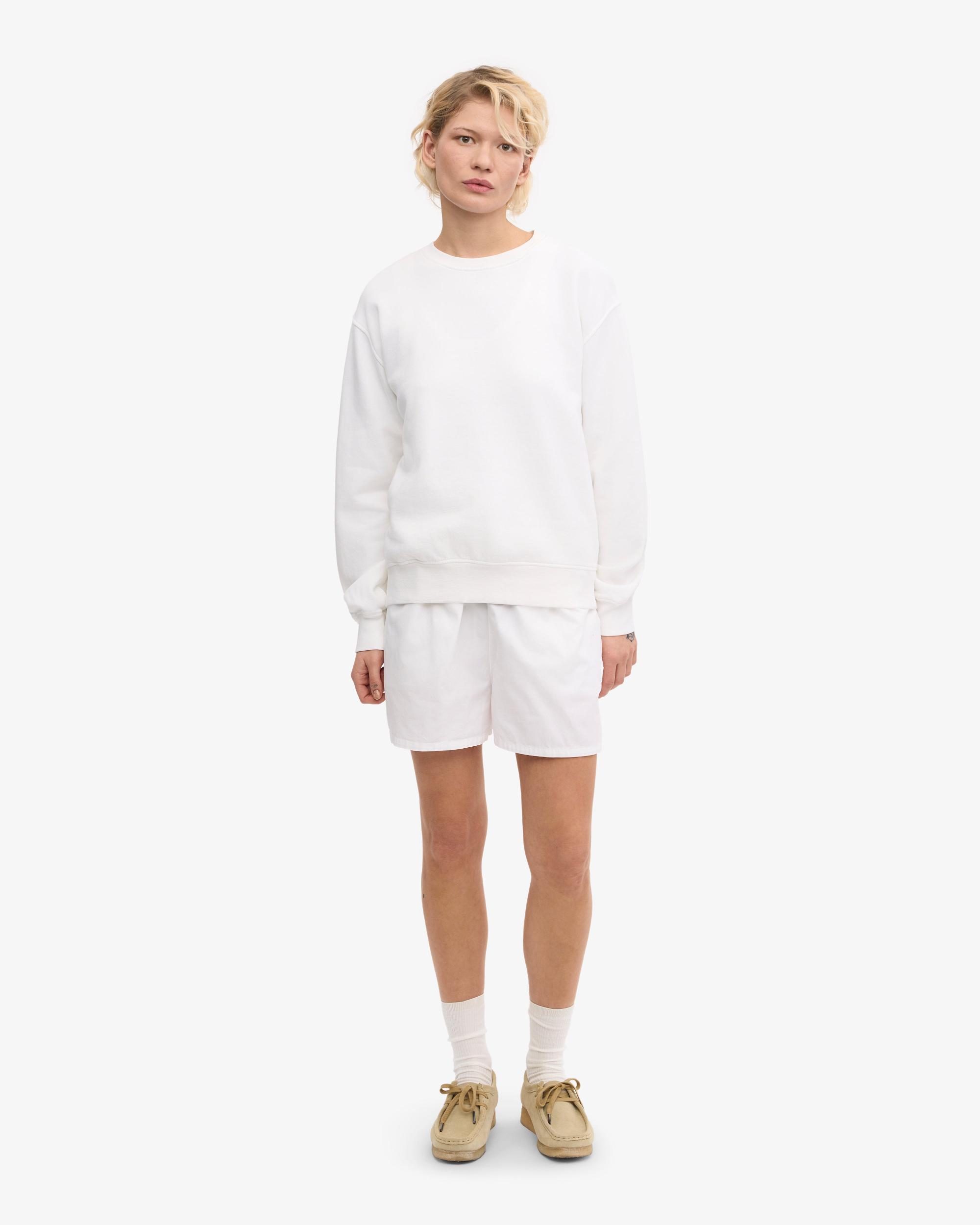 Women Classic Organic Crew - Optical White Product Image