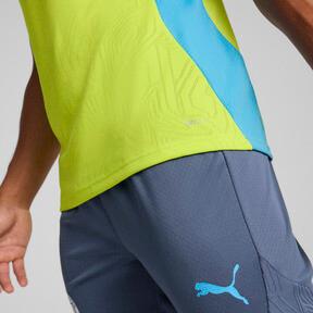 PUMA Manchester City Men's Training Soccer Jersey in Yellow Glow/Magic Blue Product Image
