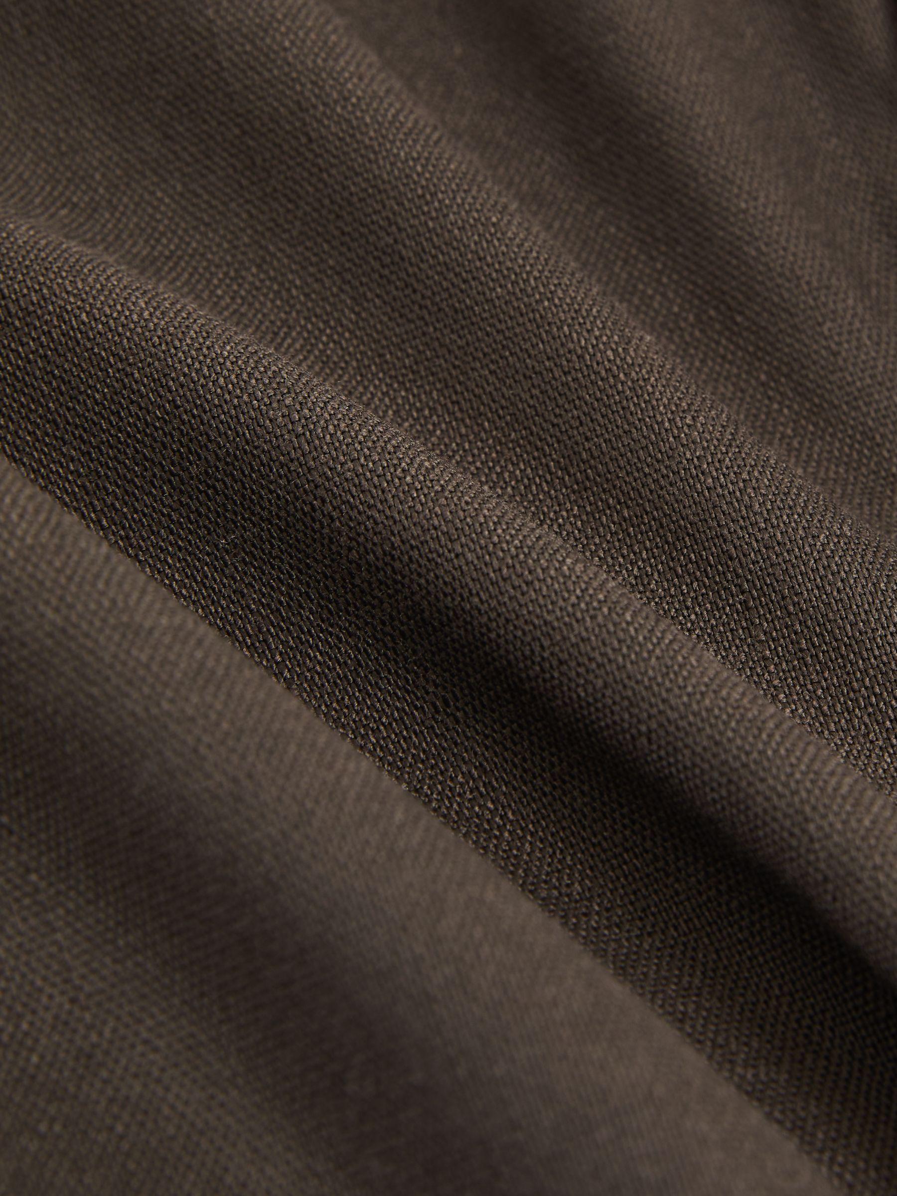 Slim Fit Double Breasted Suit Blazer in Dark Green Product Image