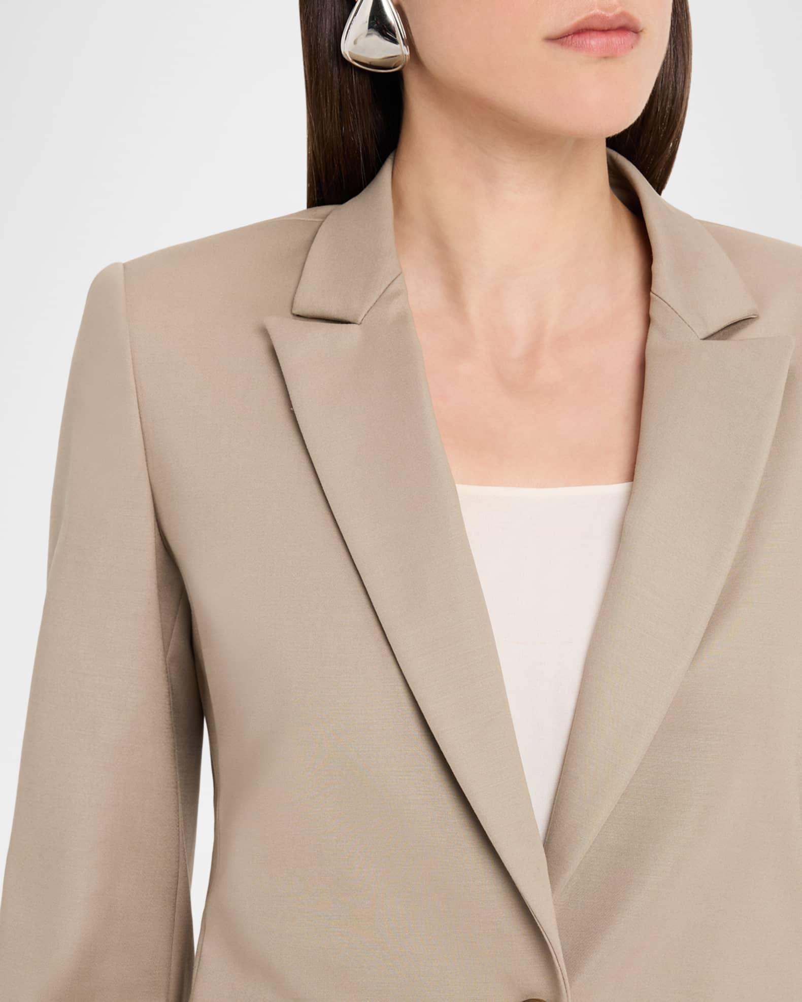 Cotton Couture Single-Button Blazer Product Image