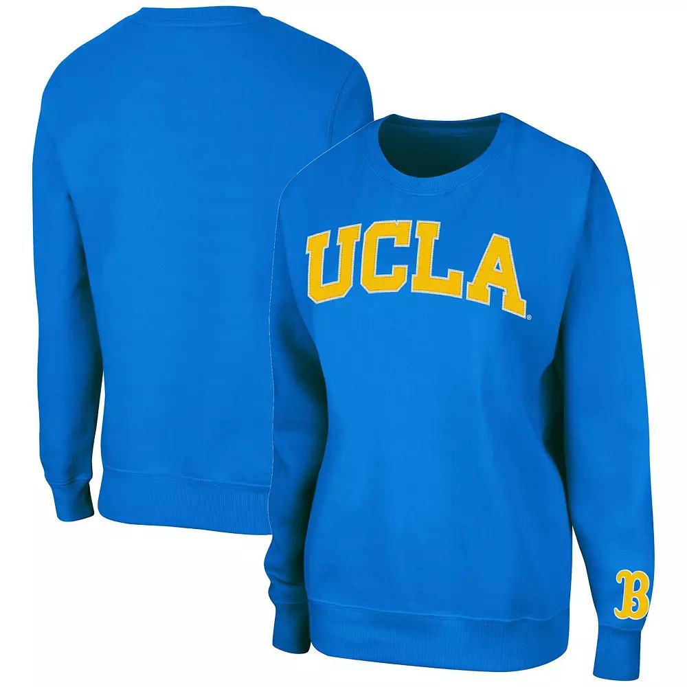 Women's Colosseum Blue UCLA Bruins Campanile Pullover Sweatshirt,  Product Image