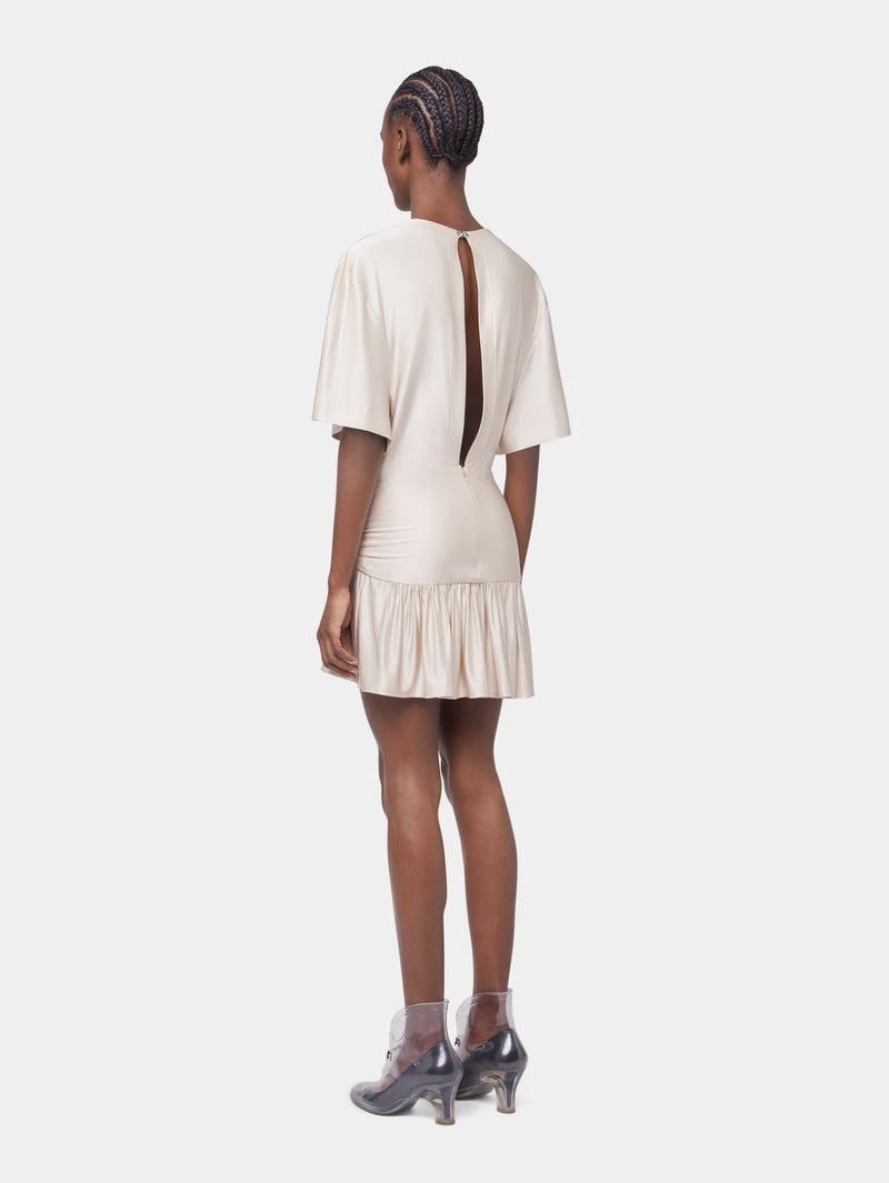 NUDE SHORT DRESS IN JERSEY Product Image