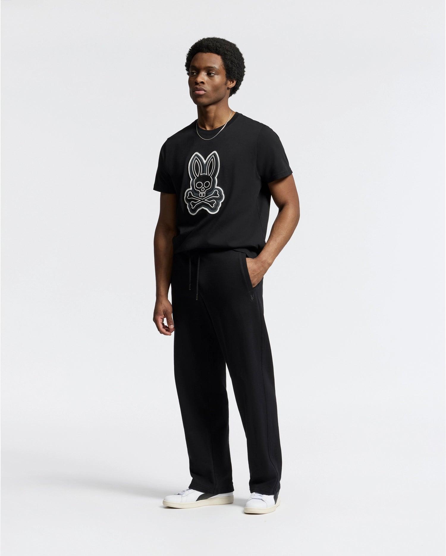 MENS LYNX WIDE LEG CLASSIC FRENCH TERRY SWEATPANT - B6P379E200 Male Product Image