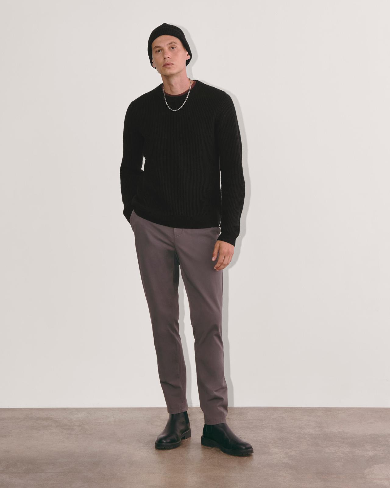 Mens Fisherman Crew in Wool Cashmere Sweater by Everlane Product Image
