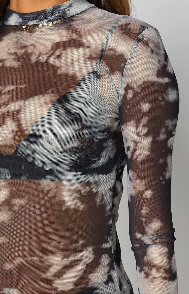 Tomorrowland Mesh Dress Black Product Image