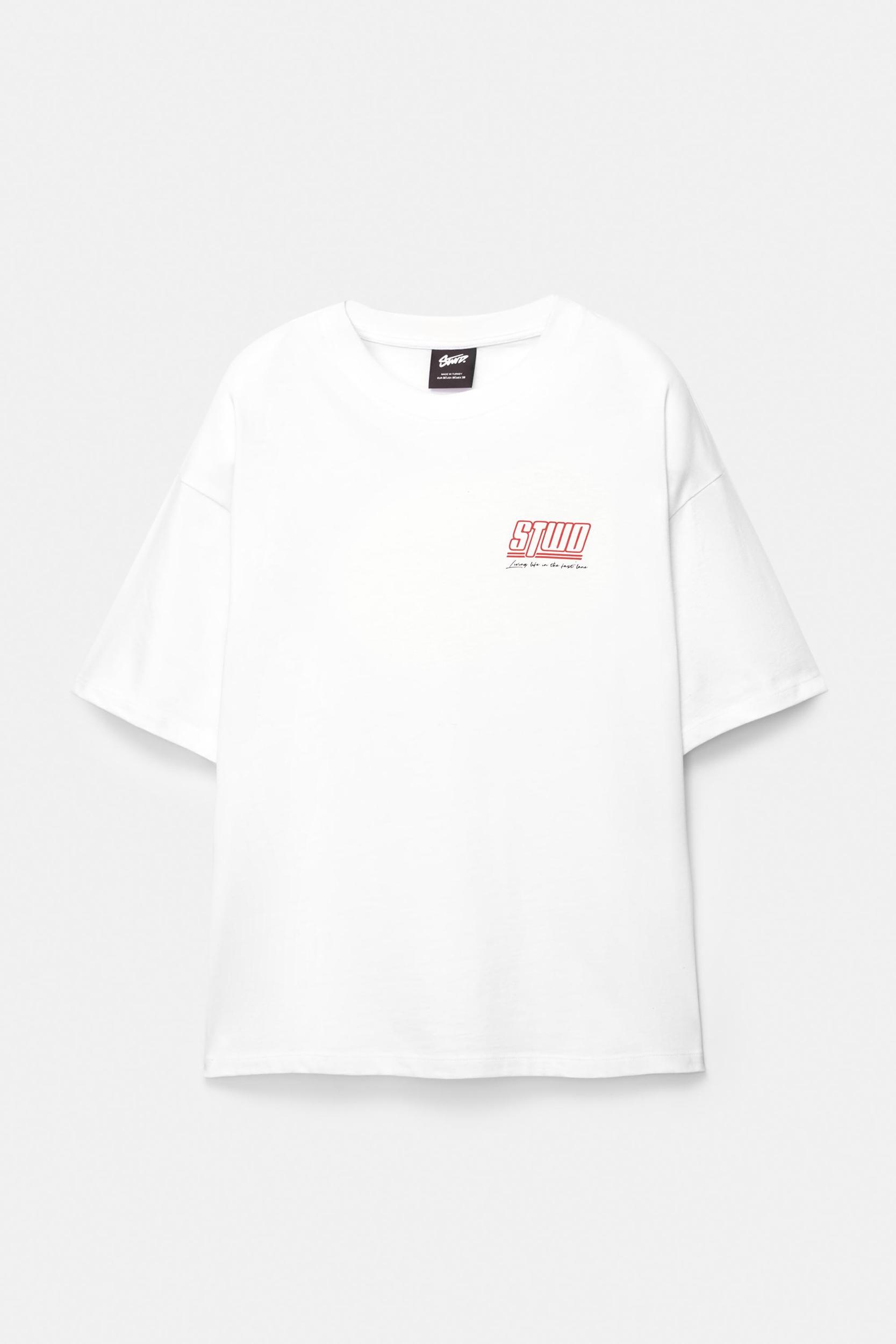 STWD gold car T-shirt Product Image