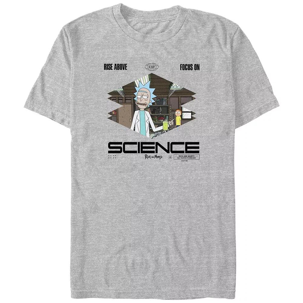 Big & Tall Rick And Morty Science Graphic Tee, Men's,  Product Image