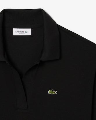Relaxed Fit Fluid Piqué Polo Shirt Product Image