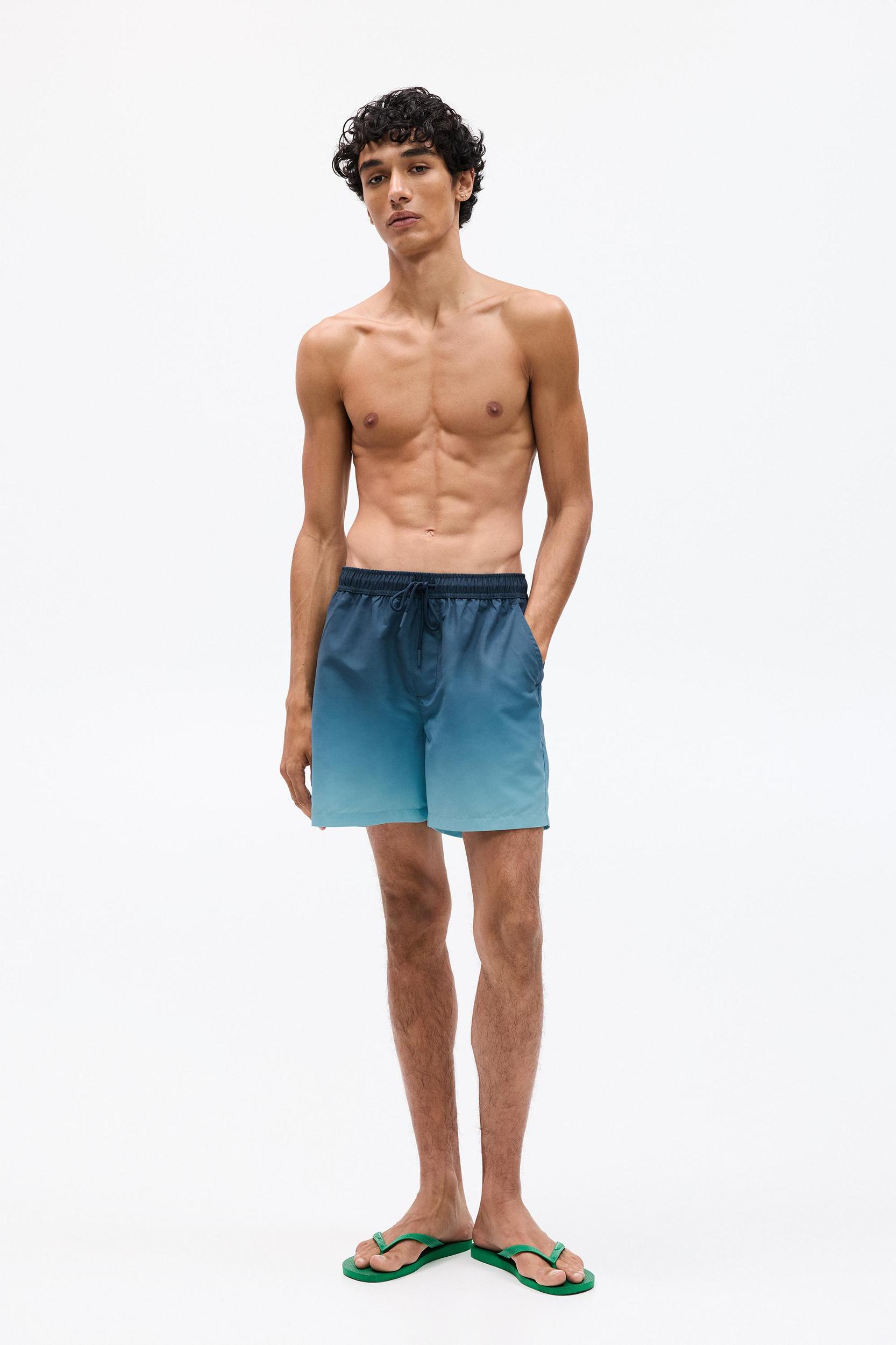 Ombré colored board shorts Product Image