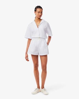 Runway Lace Badge Shorts Product Image