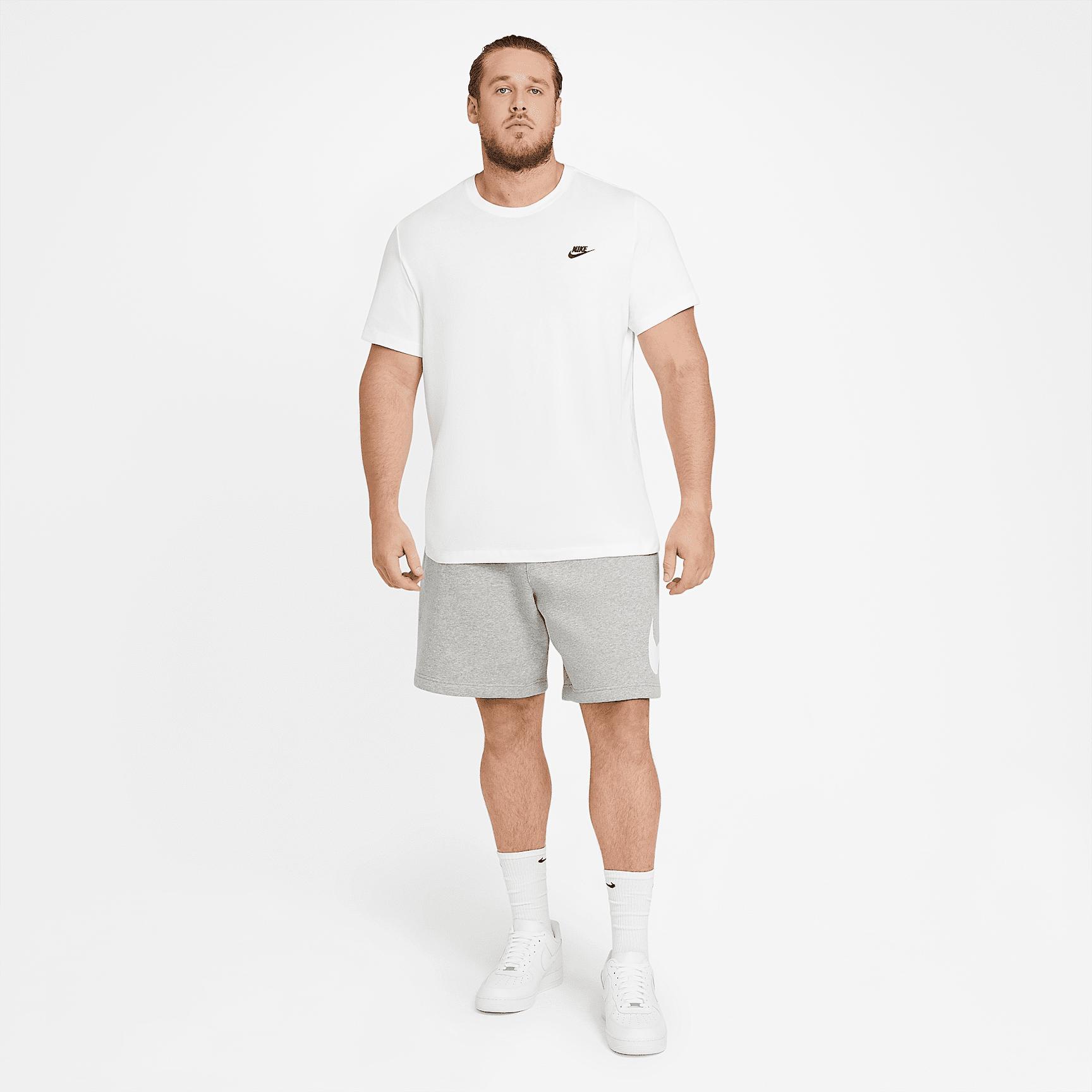 Mens Nike Sportswear Club T-Shirt | AR4997-101 Product Image