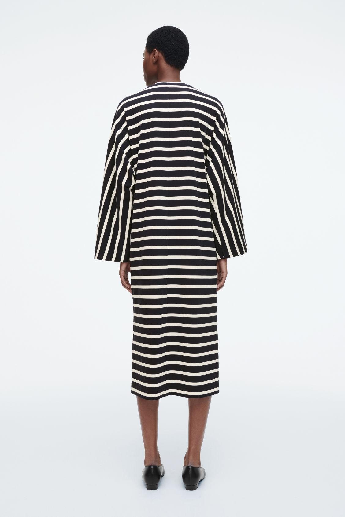 JERSEY MIDI COLUMN DRESS Product Image
