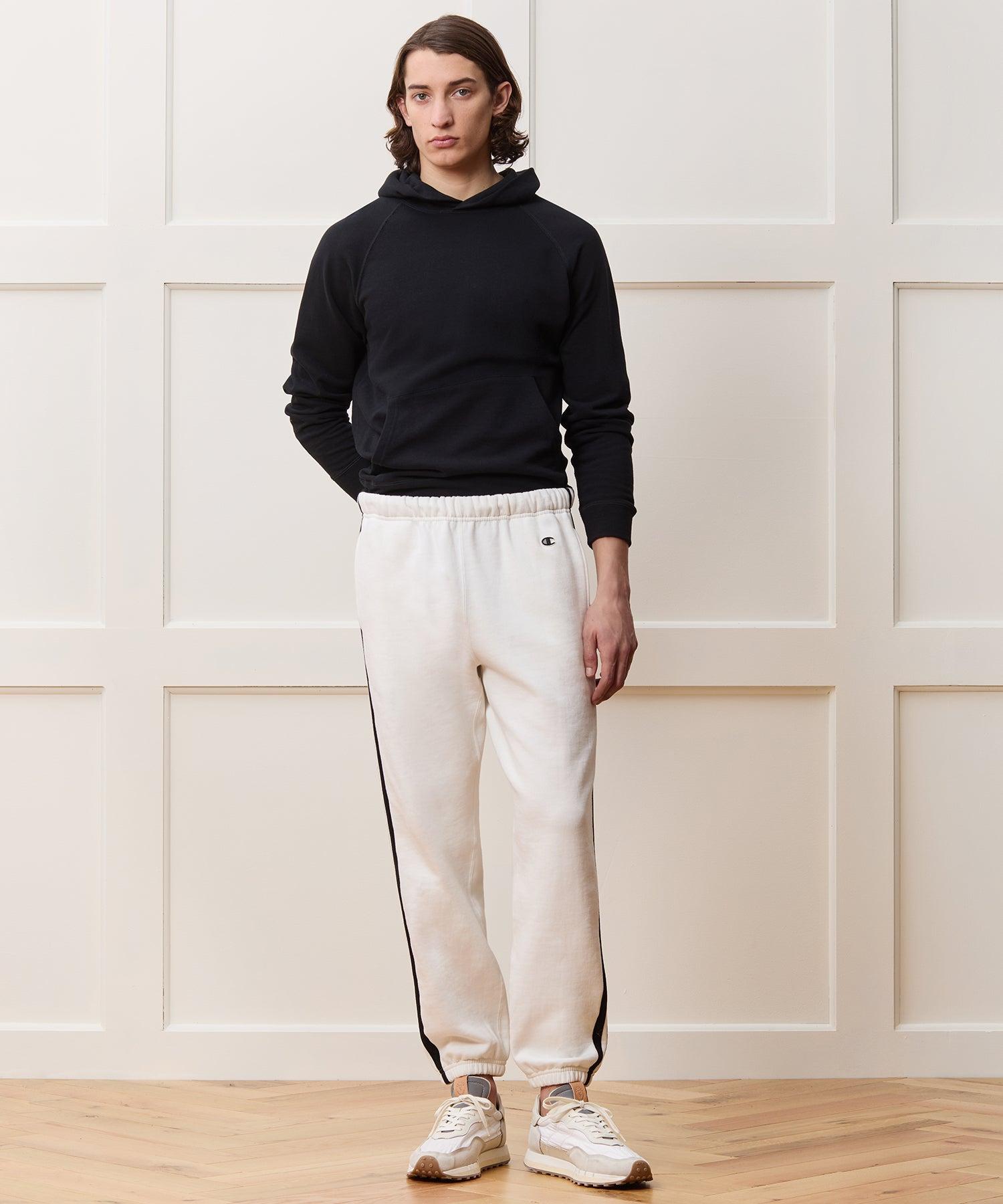 Champion Relaxed Fleece Striped Sweatpant Product Image