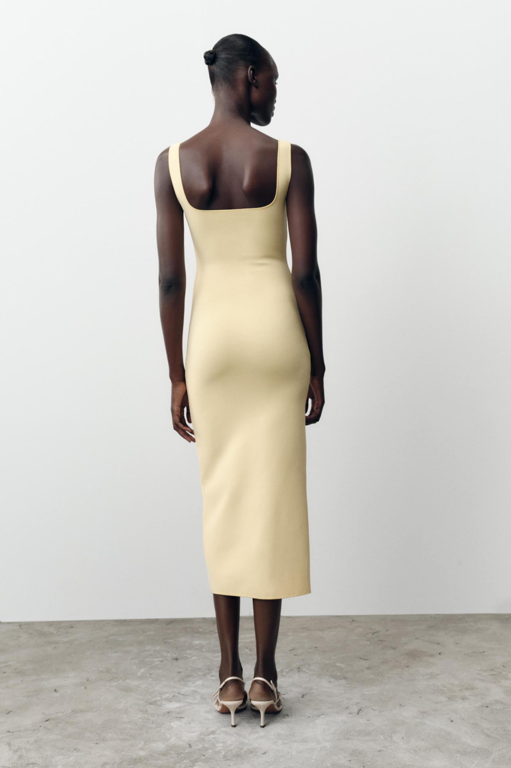 FLORAL STRETCH DRESS Product Image