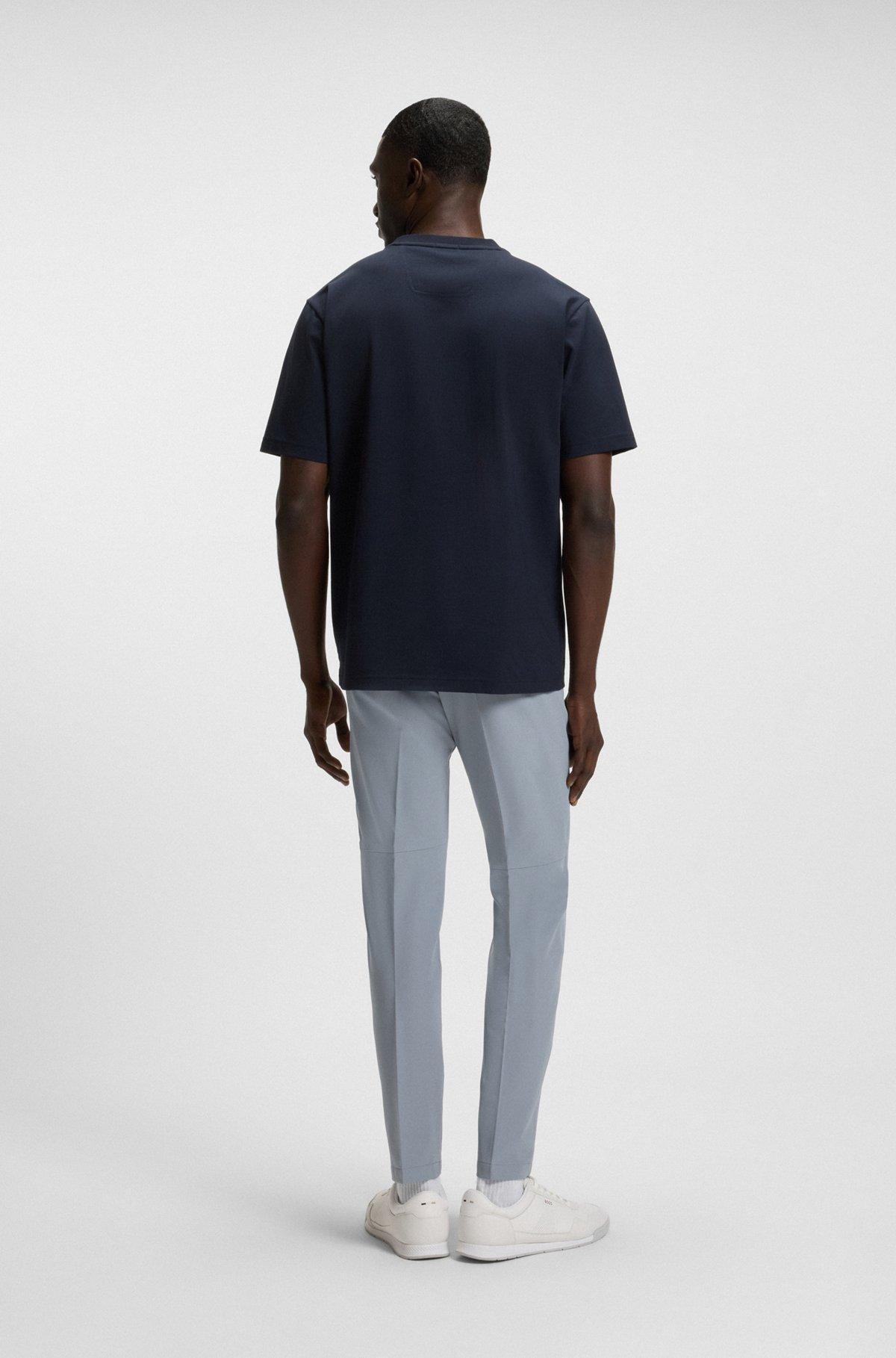 Slim-fit pants in water-repellent stretch fabric Product Image