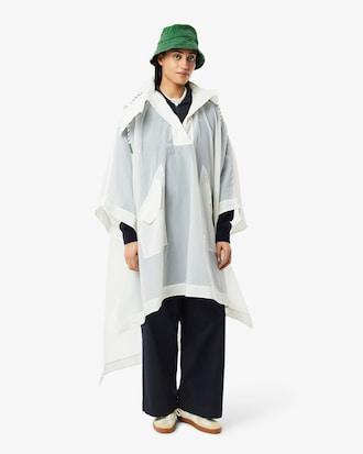 Women's Zip-Up Piqué Hoodie Product Image