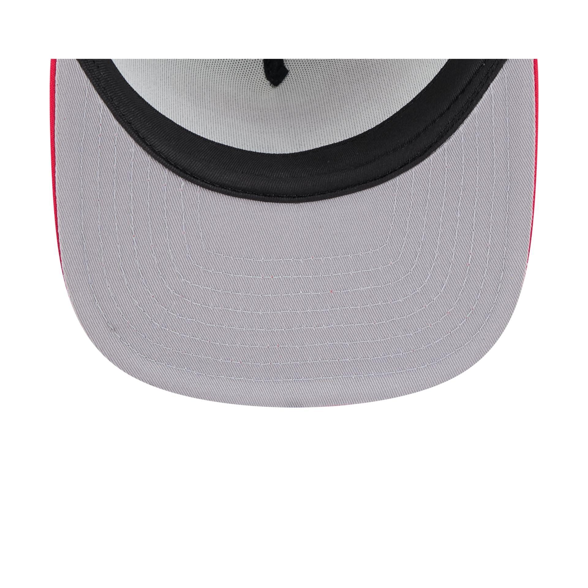 Atlanta Braves Retro Script 9FIFTY A-Frame Trucker Hat Male Product Image