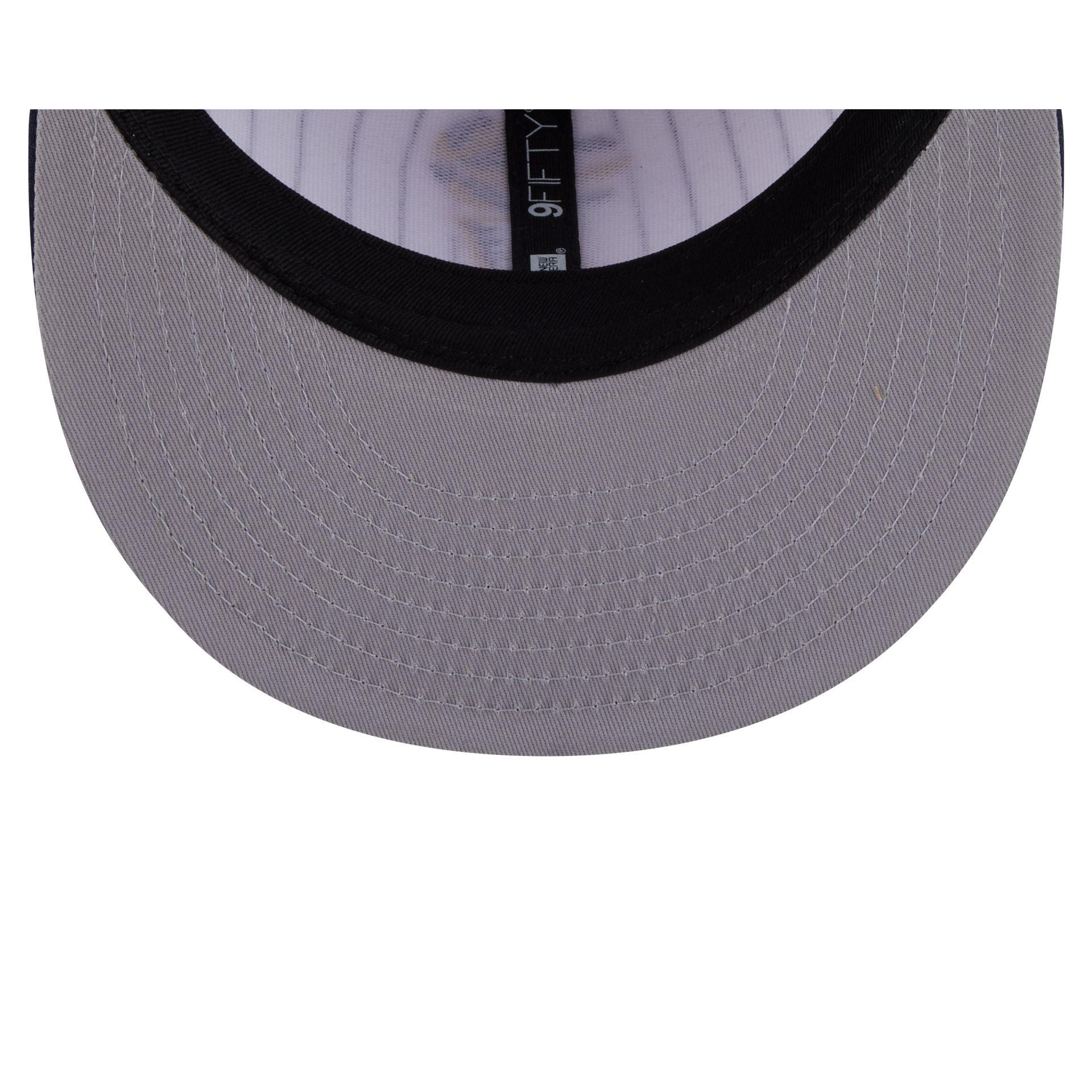 Indiana Pacers Deceptor Pinstripe 9FIFTY Snapback Hat Male Product Image