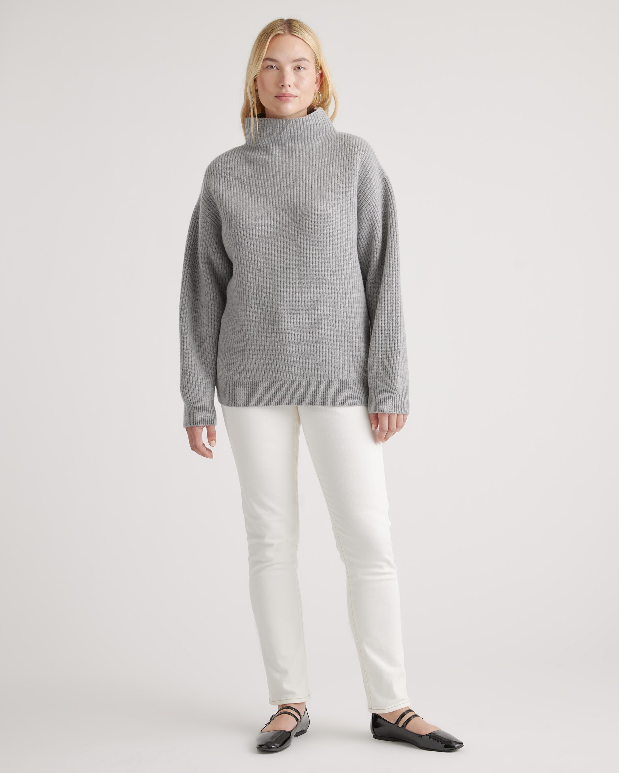 Quince | Women's Australian Merino Wool OverSized Turtleneck Sweater Product Image