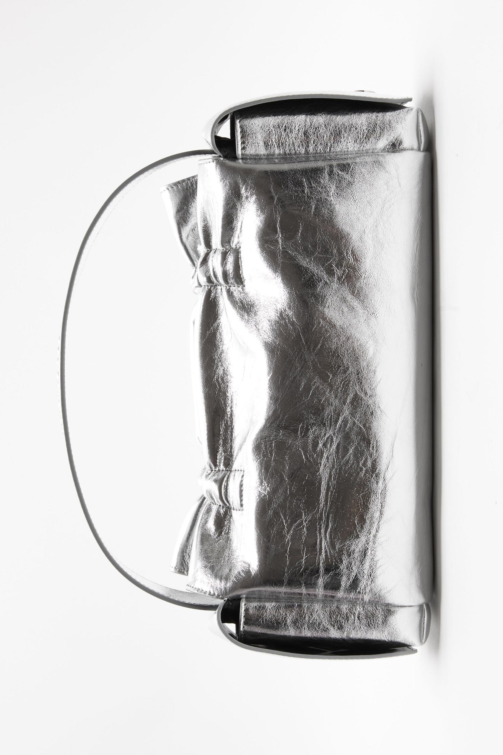 Multipocket metallic leather bag Product Image