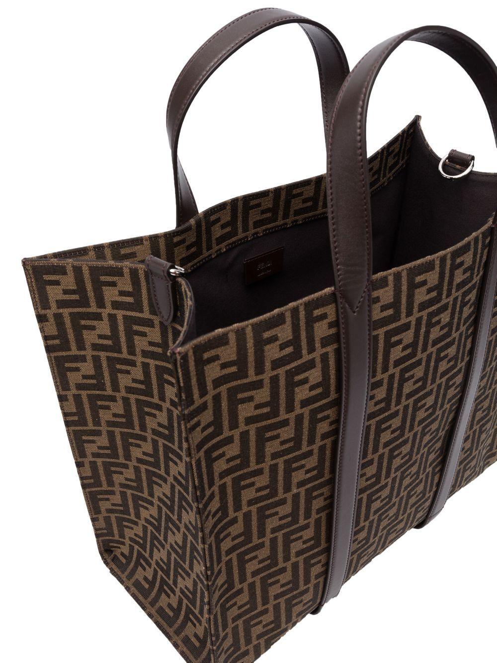 FF jacquard-motif tote bag Product Image