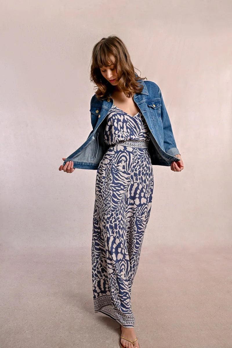 Zebra Wide Leg Pants Product Image