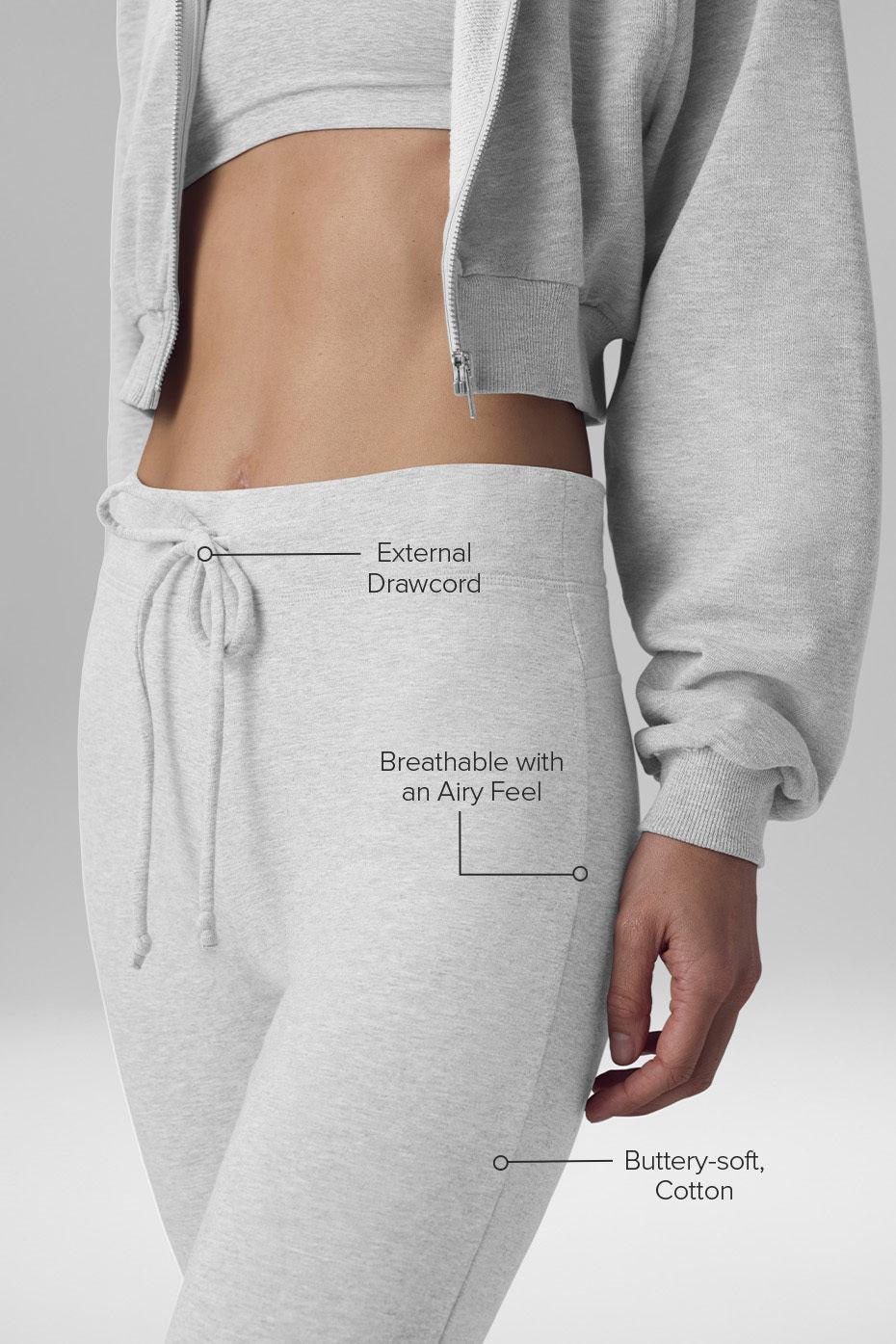 Sway Bootcut Sweatpant - Athletic Heather Grey Product Image