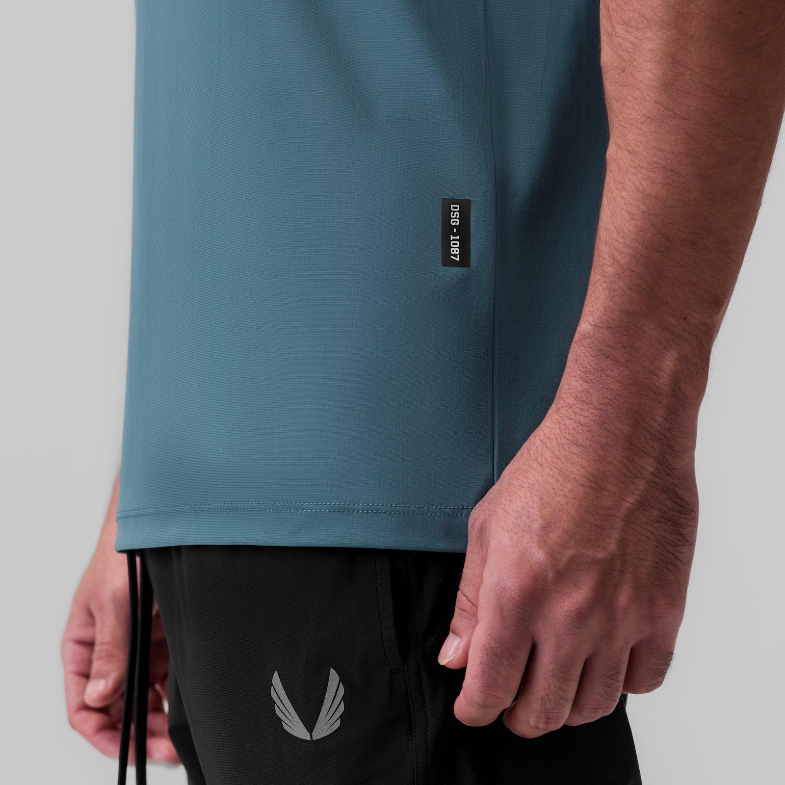 1087. Tetra-Lite® Ice Zip Tee - Storm Product Image