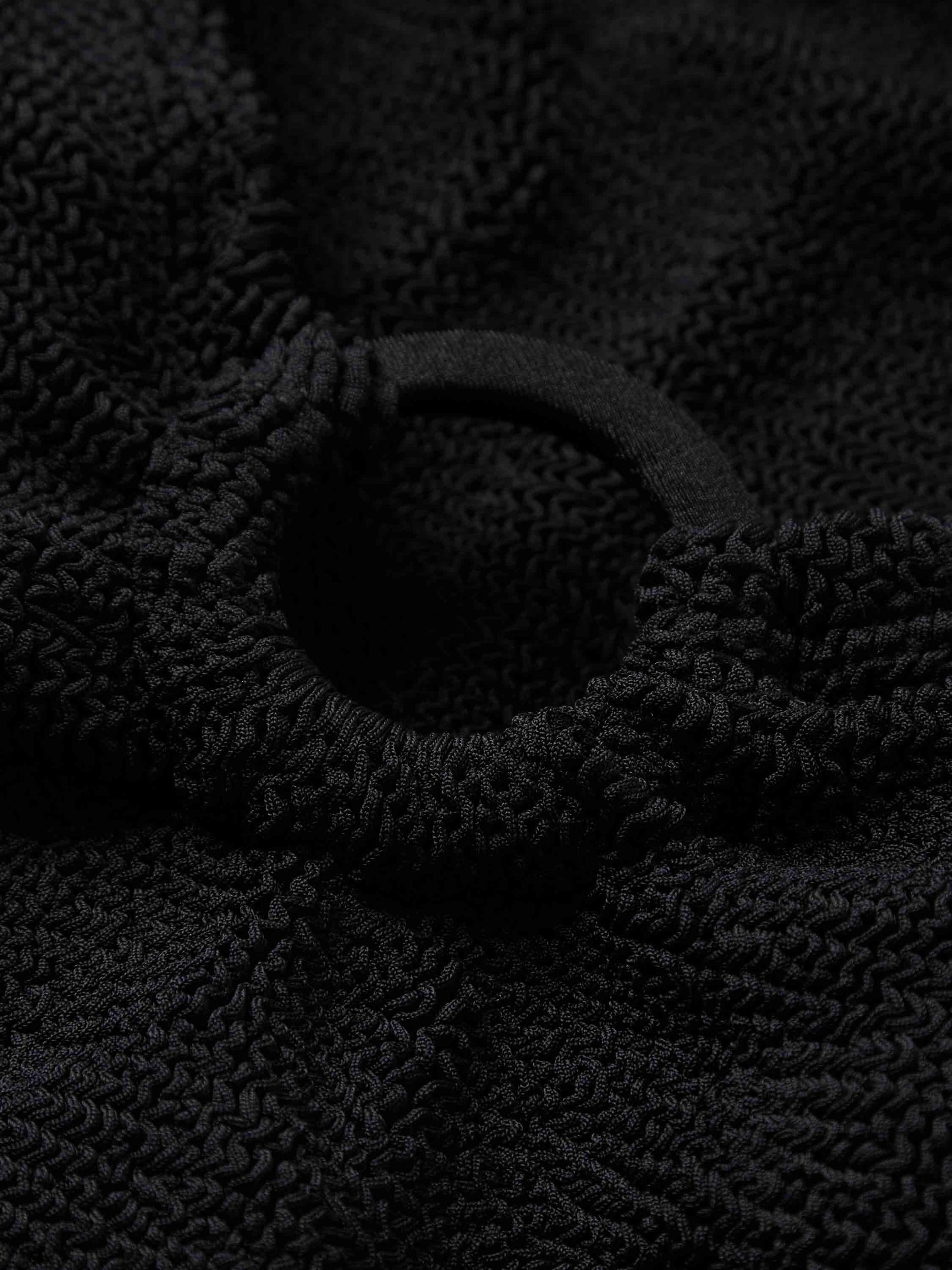 Celine Swim With Tonal Hoops - Black Product Image