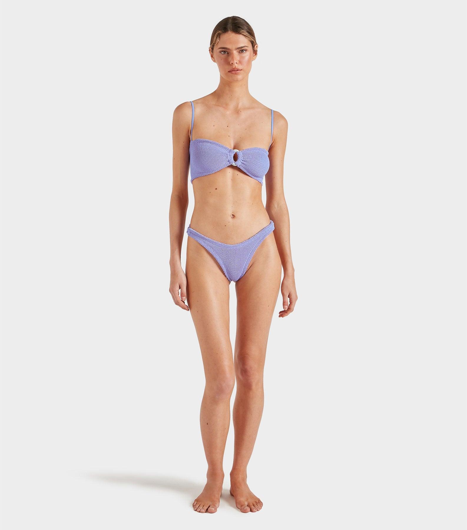 Misty Bikini With Pearly Hoop - Lilac Product Image