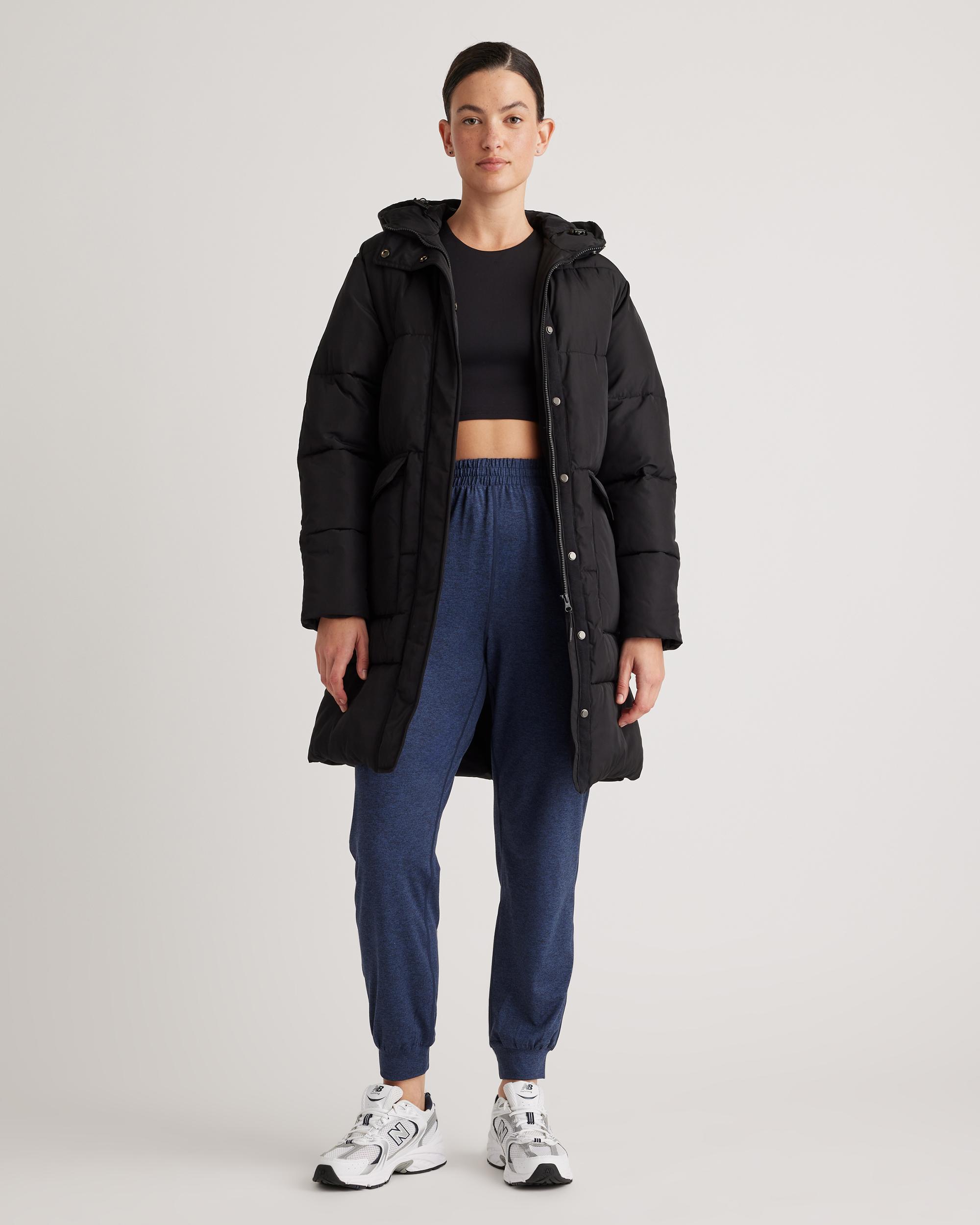 Quince | Women's Featherless Long Puffer Parka Recycled Polyester Product Image