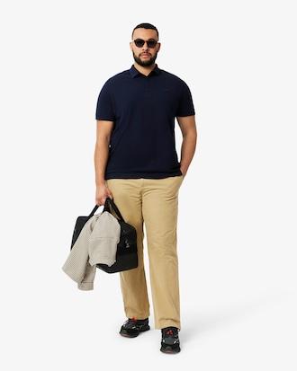 Regular Fit Paris Stretch Piqué Polo Shirt Product Image