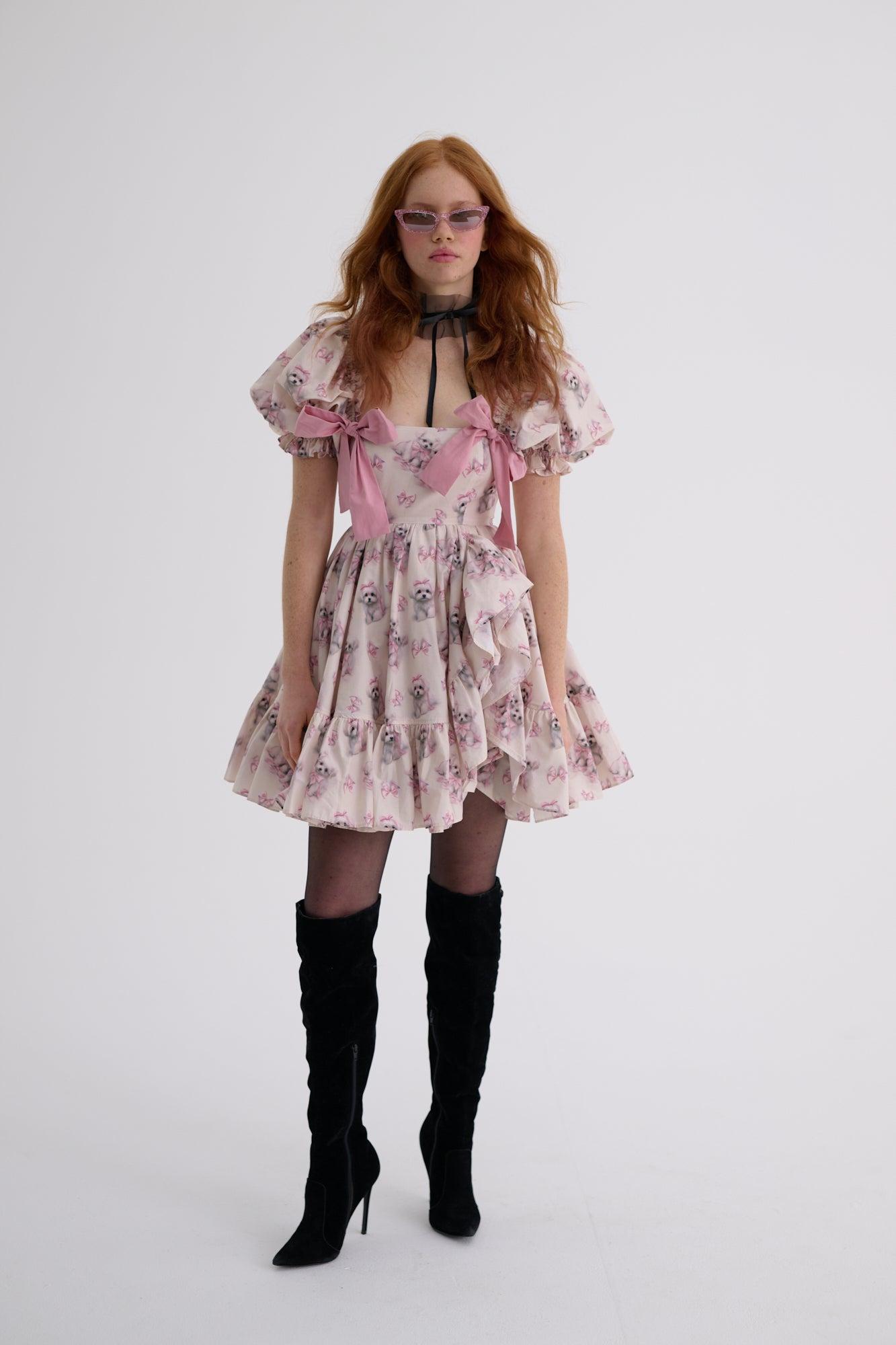 The Malty Buttercream Dress Product Image