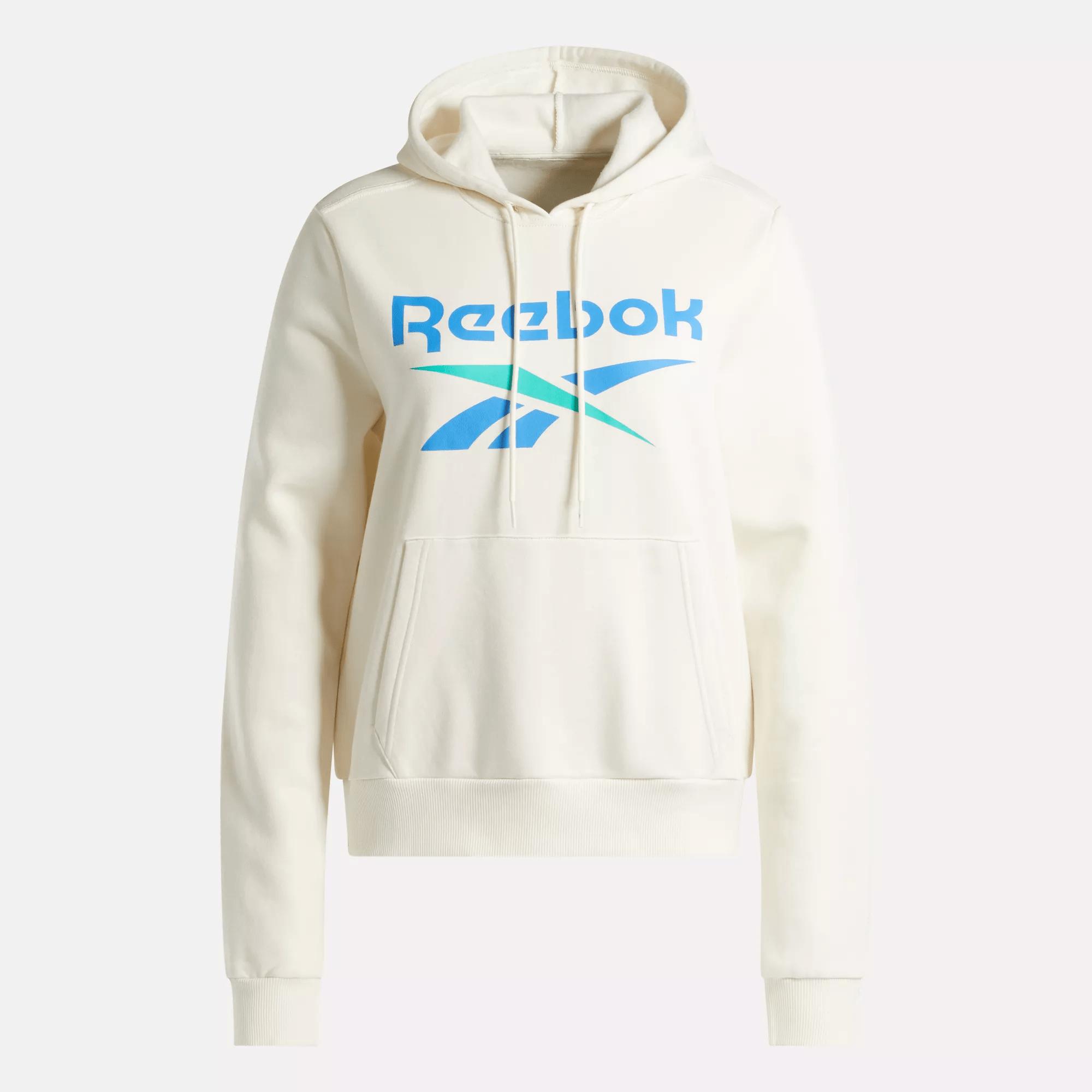 Women's Reebok Identity Big Logo Fleece Hoodie Female Product Image