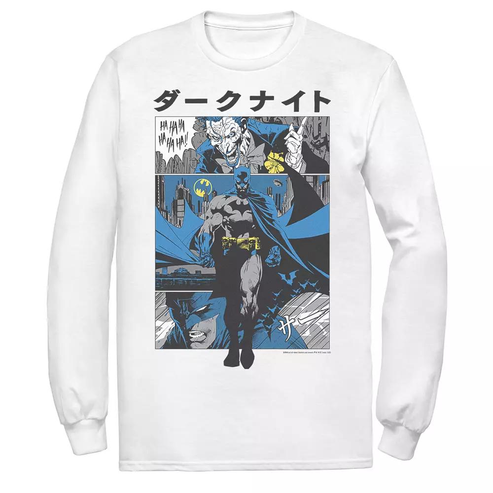 Men's DC Comics Batman Kanji Comic PaneTee,  Product Image