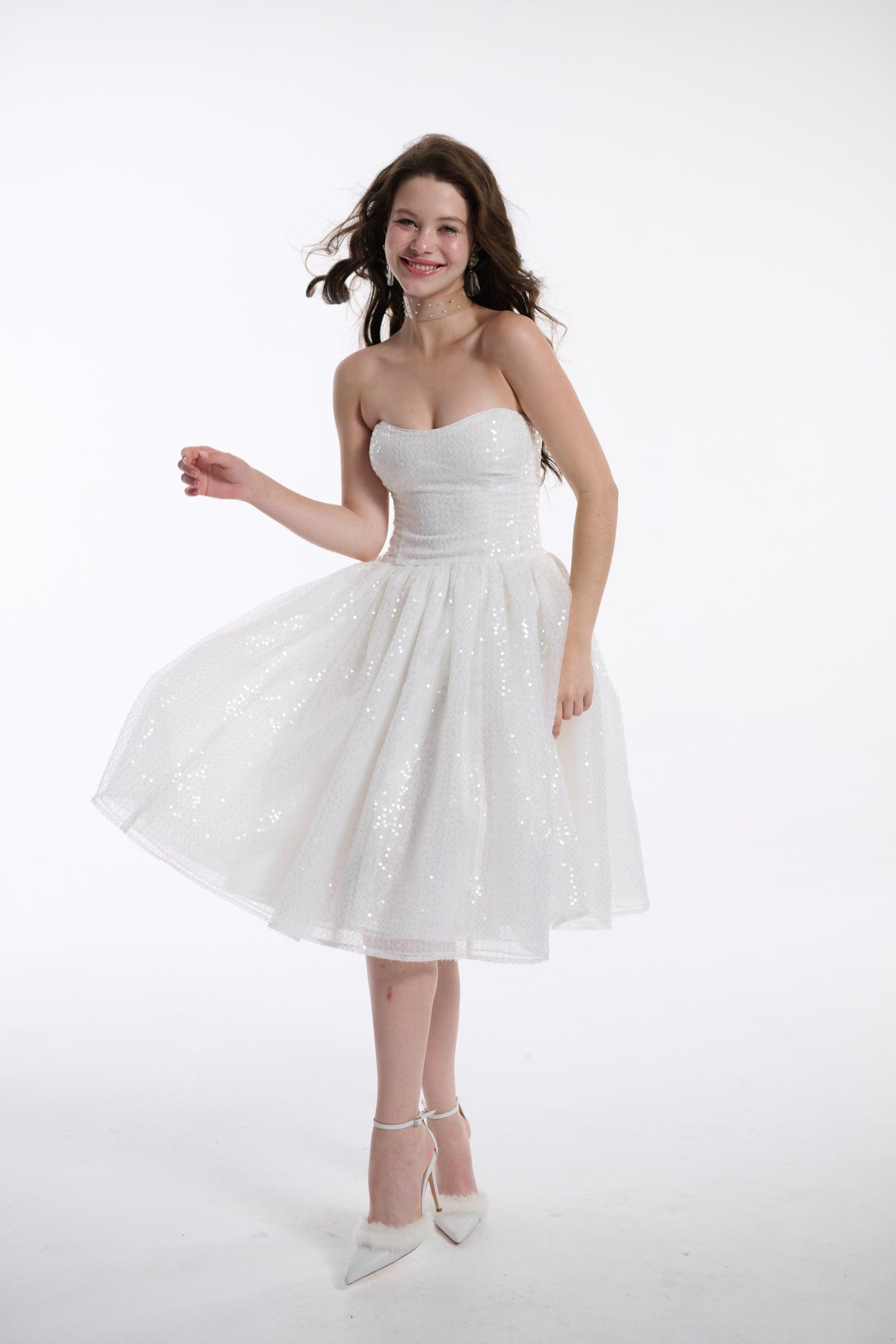 The Frosted Degas Dress Product Image